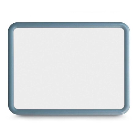 United Visual Products Corkboard, Single Door, Radius Frame, 36x36", Gold/Pumice UV7002-GOLD-PUMICE